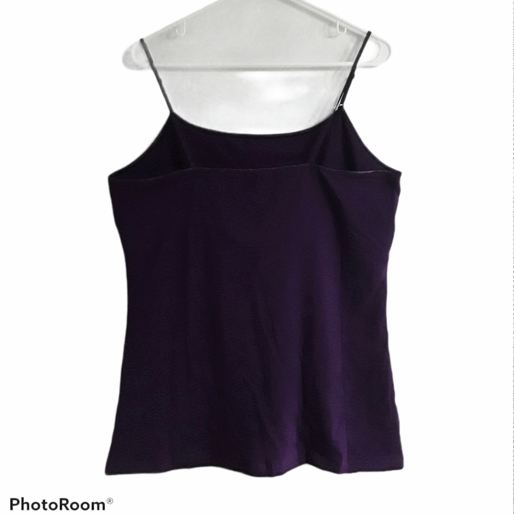 Womans Plus Size Cami w/Built in Shelf Bra, Adj